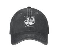 The Cure Unisexe Casquettes de Baseball Rock Band en Détresse Denim Chapeaux Casquette Mode Extérieur Été Réglable Snapback Cap Cadeau