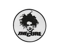 The Cure White Black Pop Rock Wave Gothic Écusson Patch en fer brodé sur accessoire