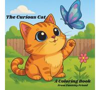 The Curious Cat: A Coloring Book