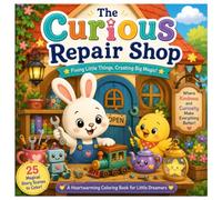 The Curious Repair Shop: A Magical Coloring Adventure Where Broken Treasures and Impossible Objects Come Back to Life: 25 Adorable and Easy Coloring ... Magical Repairs, Cozy Workshops Scenes