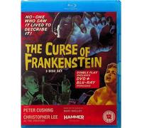 The Curse Of Frankenstein - Hammer Horror Blu-Ray & Dvd (Peter Cushing)