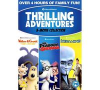 The Curse Of The Were-Rabbit / Mr Peabody And Sherman / Megamind Dvd