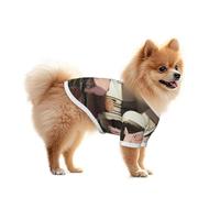 The Cute Little Pig in the Apartment Chemise en maille pour chien - Léger et respirant, à séchage rapide - T-shirt extensible pour petits chiens