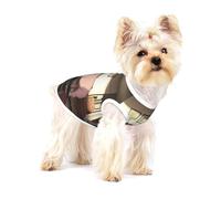 The Cute Little Pig in the Apartment Vêtements pour animaux de compagnie pour petits chiens et chats - Pyjama en coton doux pour chien et chat - Tenue pour chihuahuas, teckel, vêtements pour chiots
