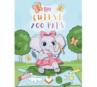 The Cutest Zoo Pals: Fun Animal Adventures for Young Creators Featuring Coloring, Dot to Dot, & Tracing Activities