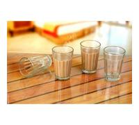 The Cutting Chai Glasses Lot de 6 verres à thé 100 ml
