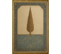 The Cypress Mosaic Whisper: A Persian Grove-Inspired Hardcover Journal of Balance, Symbolism, and Ornamental Calm