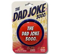 The Dad Joke 3000 - Bouton de blague extra drôle pour papa avec plus de 75 blagues hilarantes pour papa - Cadeaux pour papa, cadeaux de nouveau papa, cadeaux d'éléphant blanc, cadeaux de bâillon