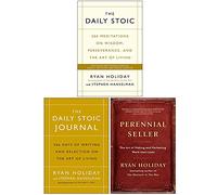 The Daily Stoic, [Hardcover] The Daily Stoic Journal, [Hardcover] Perennial Seller By Ryan Holiday Collection 3 Books Set