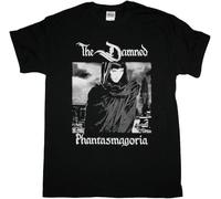 The Damned Phantasmagoria Black T Shirt Gothic Rock The Lords of The New Church Manches Courtes(Medium)