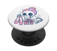 The Dance Mom Carte de Tarot Squelette pour la fête des mères PopSockets PopGrip Adhésif
