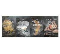 The Dandelion Dynasty 4-Book Set (Paperback) - Includes: The Grace of Kings, The Wall of Storms, The Veiled Throne, and Speaking Bones by Ken Liu - Epic Silkpunk Fantasy Series