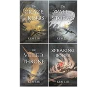 The Dandelion Dynasty Series 4-Book Collection Set - Epic Silkpunk Fantasy Saga - The Grace of Kings, The Wall of Storms, The Veiled Throne, Speaking Bones