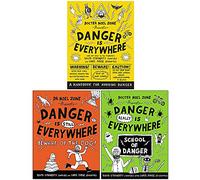 The Danger is Everywhere Collection Série 3 livres de David O'Doherty (Le danger est partout, le danger est toujours partout et le danger est vraiment partout)