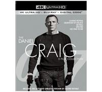 The Daniel Craig 5-Film Collection [Ultra Hd] With Blu-Ray, 4k Mastering, Boxed Set