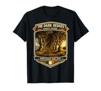 The Dark Hedges Souvenir Touristique Irlandais d'Irlande du Nord T-Shirt