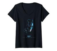 The Dark Knight Batman T-Shirt avec Col en V