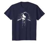 The Dark Knight Dark Joker T-Shirt, Enfant, Bleu Marine, 8 Ans