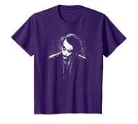 The Dark Knight Dark Joker T-Shirt, Enfant, Violet, 12 Ans