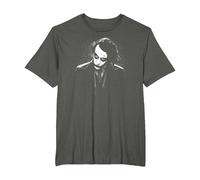 The Dark Knight Dark Joker T-Shirt, Homme Grandes Tailles, Asphalte, 2X Tall