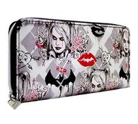 The Dark Knight Harley Quinn et Le Joker RIP Argenté Portefeuille