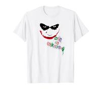 The Dark Knight Joker Too Serious T-Shirt, Homme, Blanc, 4XL