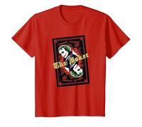 The Dark Knight Joker's Wild T-Shirt, Enfant, Rouge, 2 Ans