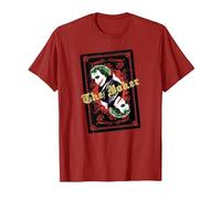 The Dark Knight Joker's Wild T-Shirt, Homme, Canneberge, L