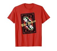 The Dark Knight Joker's Wild T-Shirt, Homme, Rouge, 3XL