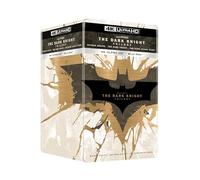 Trilogy : Batman Begins The Dark Knight Rises [4K Ultra HD + Blu-Ray-Coffret métal + Boîtiers SteelBook]
