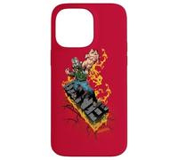 The Dark Knight Rises Bane on Fire Coque pour iPhone 14 Pro Max