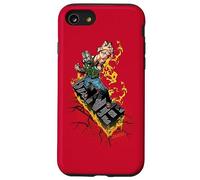 The Dark Knight Rises Bane on Fire Coque pour iPhone SE (2020) / 7/8
