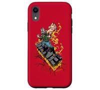 The Dark Knight Rises Bane on Fire Coque pour iPhone XR
