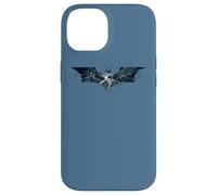 The Dark Knight Rises Cracked Glass Logo Coque pour iPhone 14