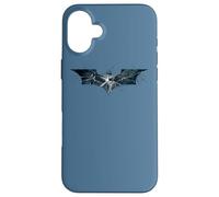 The Dark Knight Rises Cracked Glass Logo Coque pour iPhone 16 Plus