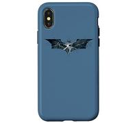 The Dark Knight Rises Cracked Glass Logo Coque pour iPhone X/XS