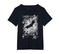 The Dark Knight Rises Crumbled T-Shirt, Femme Grandes Tailles, Noir, 3X