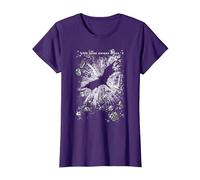 The Dark Knight Rises Crumbled T-Shirt, Femme, Violet, 3XL