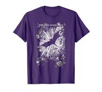 The Dark Knight Rises Crumbled T-Shirt, Homme, Violet, S