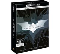 The Dark Knight Trilogy : Batman Begins + The Dark Knight + The Dark Knight Rises - 4k Ultra Hd + Blu-Ray