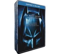 The Dark Knight Trilogy : Batman Begins + The Dark Knight + The Dark Knight Rises - Coffret Métal - Édition Limitée - Blu-Ray