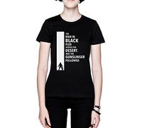 The Dark Tower - Desert White Noir Femme Black Women's T-Shirt Tee