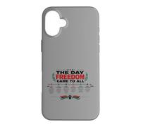 The Day Freedom Came to All Juneteenth History Coque pour iPhone 16 Plus