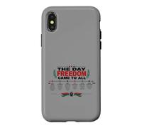 The Day Freedom Came to All Juneteenth History Coque pour iPhone X/XS