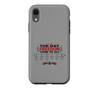 The Day Freedom Came to All Juneteenth History Coque pour iPhone XR