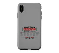 The Day Freedom Came to All Juneteenth History Coque pour iPhone XS Max