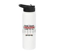 The Day Freedom Came To All Juneteenth History Stainless Steel Insulated Water Bottle