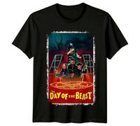The Day of The Beast (1995) Movie Poster Inspired T-Shirt Retro 90s Tee Unisex