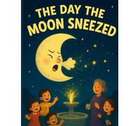 The Day the moon Sneezed: A Whimsical Children’s Picture Book About the Moon and the Stars, A Bedtime Story That Sparks Curiosity, Laughter, and Wonder