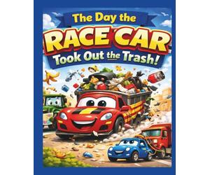 The Day the Race Car Took Out the Trash!: A Silly and Funny Kids Book About Cars, Teamwork, and Learning That Every Job Matters.